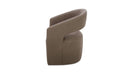 Barrow Rolling Dining Chair Soft Taupe