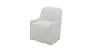 Maisie Rolling Dining Chair Flecked Oat