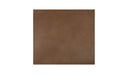 Maisie Rolling Dining Chair Tan Leather
