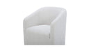 Sandy Rolling Dining Chair Off White
