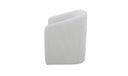 Sandy Rolling Dining Chair Off White
