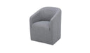 Sandy Rolling Dining Chair Grey