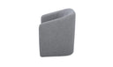 Sandy Rolling Dining Chair Grey