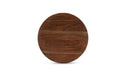 Nels End Table Dark Brown