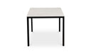Parson Marble Small Dining Table White