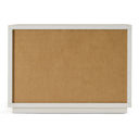 Lago - Modern Faux Travertine Nightstand