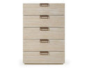 Lago - Modern Faux Travertine Chest