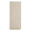 Lago - Modern Faux Travertine Chest
