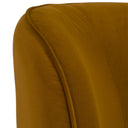 Lambert - Modern Burnt Orange Fabric Upholstered Bed