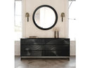 Cirque - Modern Black Ash Dresser
