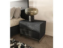 Cirque - Modern Black Ash Nightstand