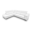 Viola - Italian Contemporary Cognac Leather Right Facing Sectional Sofa