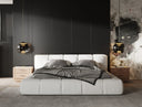 lamont - modern fabric bed