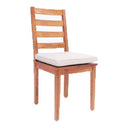 Lance Modern Ash Wood Dining Chair w/ Cushion (Set of 2)