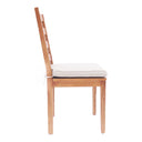 Lance Modern Ash Wood Dining Chair w/ Cushion (Set of 2)