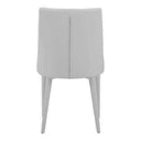Lane Modern White Leatherette Dining Chair
