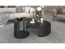 Lusk Modern Mid Century Coffee & End Table Set