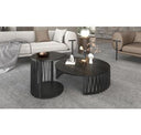 Viola - Italian Contemporary Grey Leather Left Facing Sectional Sofa