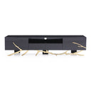 Legend Modern Black & Gold 79" TV Stand
