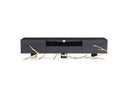 Cartier Modern Black & Rosegold TV Stand
