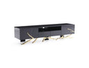 Legend Modern Black & Gold 79" TV Stand
