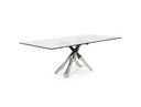 Theresa Modern Round Walnut & Black Table