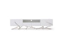 Chrysler Modern White TV Stand