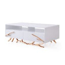 Legend Modern Black & Gold Coffee Table