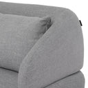 Lerner - Modern Light Grey Fabric Sofa Bed
