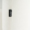 Liam + Mikala - Modern Ivory Fabric + Natural Oak 4-Piece Bedroom Set
