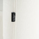 Liam - Modern Ivory Fabric Upholstered Bed