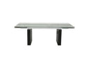 Lisbon Modern Glas Extendable Dining Table
