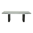 Lisbon Modern Glas Extendable Dining Table