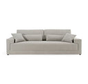 Loki - Modern Grey Fabric Right Facing Sectional Sofa