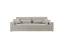 Loki - Modern Grey Fabric 4-Seat Sofa