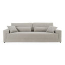Loki - Modern Grey Fabric 4-Seat Sofa