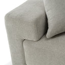 Loki - Modern Grey Fabric 4-Seat Sofa
