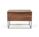 Tyree - Modern Tufted Sand Fabric Bed
