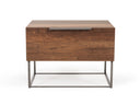Lorenzo Italian Modern Light Oak Nightstand