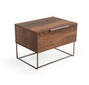 Lorenzo Italian Modern Light Oak Mirror