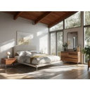 Lorenzo Italian Modern Light Oak Nightstand