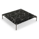 Lothal - Modern Black Faux Marble Coffee Table
