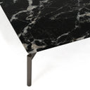 Lothal - Modern Black Faux Marble Coffee Table