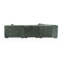 Ludwig - Modern Dark Green Fabric Modular Sectional