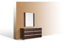 Luxor Italian Modern Ebony Mirror