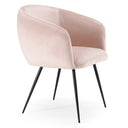 Luzerne - Modern Pink Velvet Dining Chair