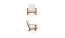 Ingrid Accent Chair Off White