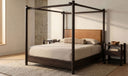 Devin Bed Queen Brown