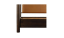 Devin Bed King Brown
