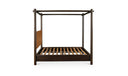 Devin Bed King Brown
